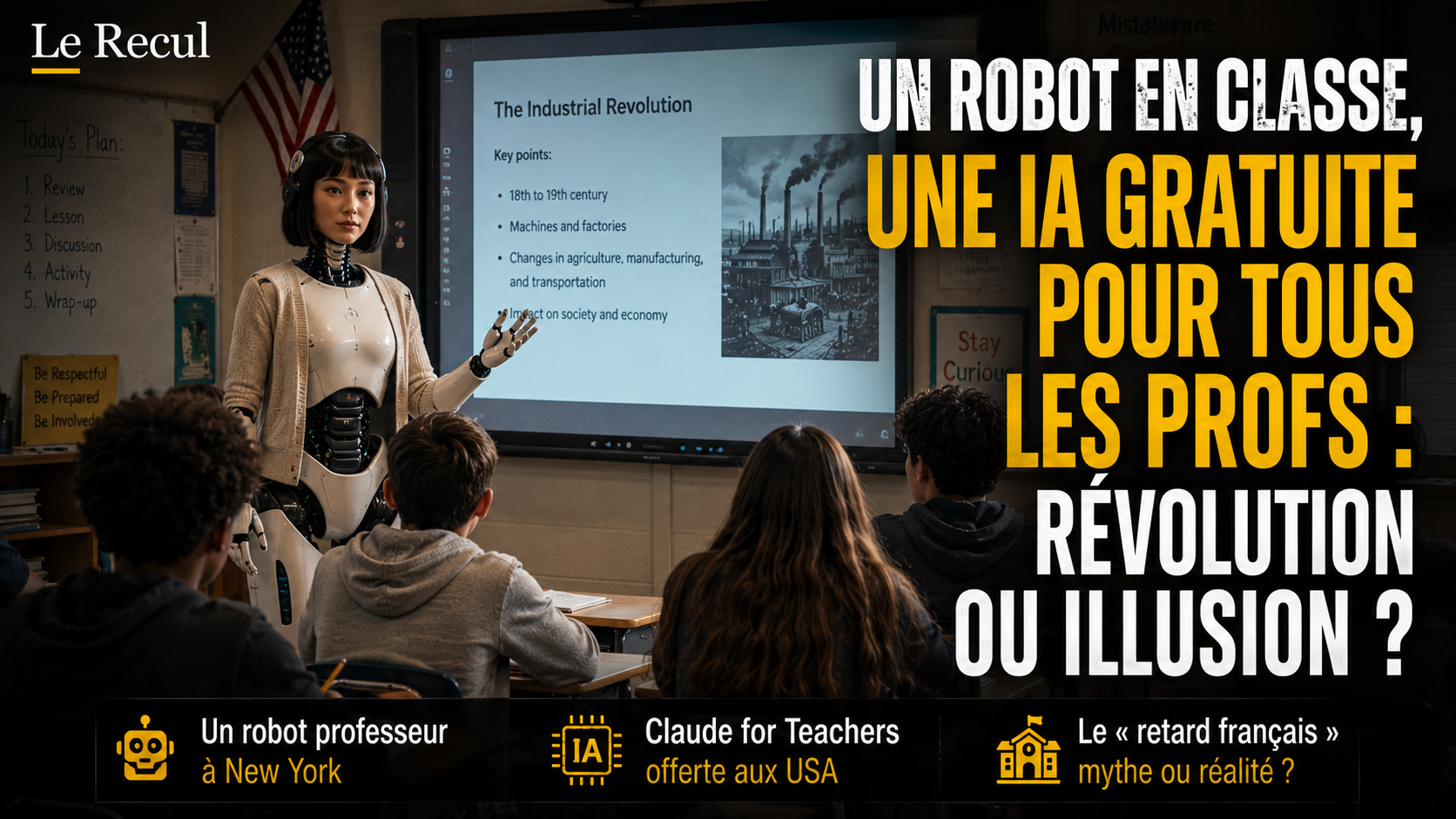 Claude débarque gratuitement dans les classes américaines : la France a-t-elle vraiment raté le coche ?