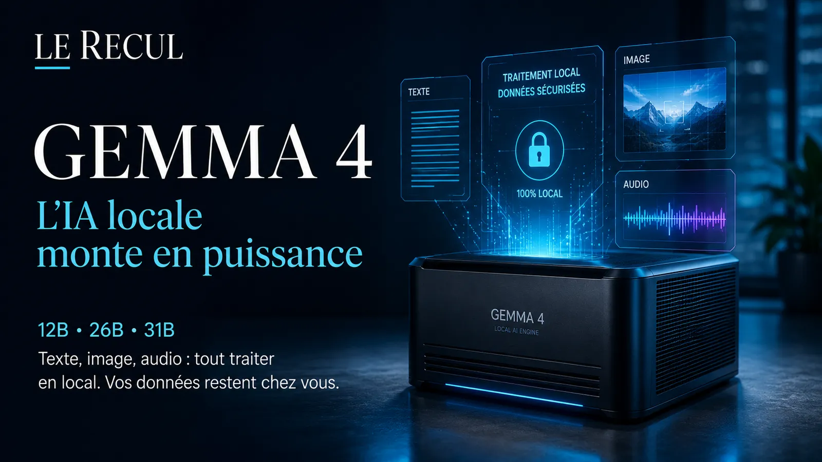 Gemma 4 : Google veut rendre l’IA locale assez sérieuse pour concurrencer le cloud