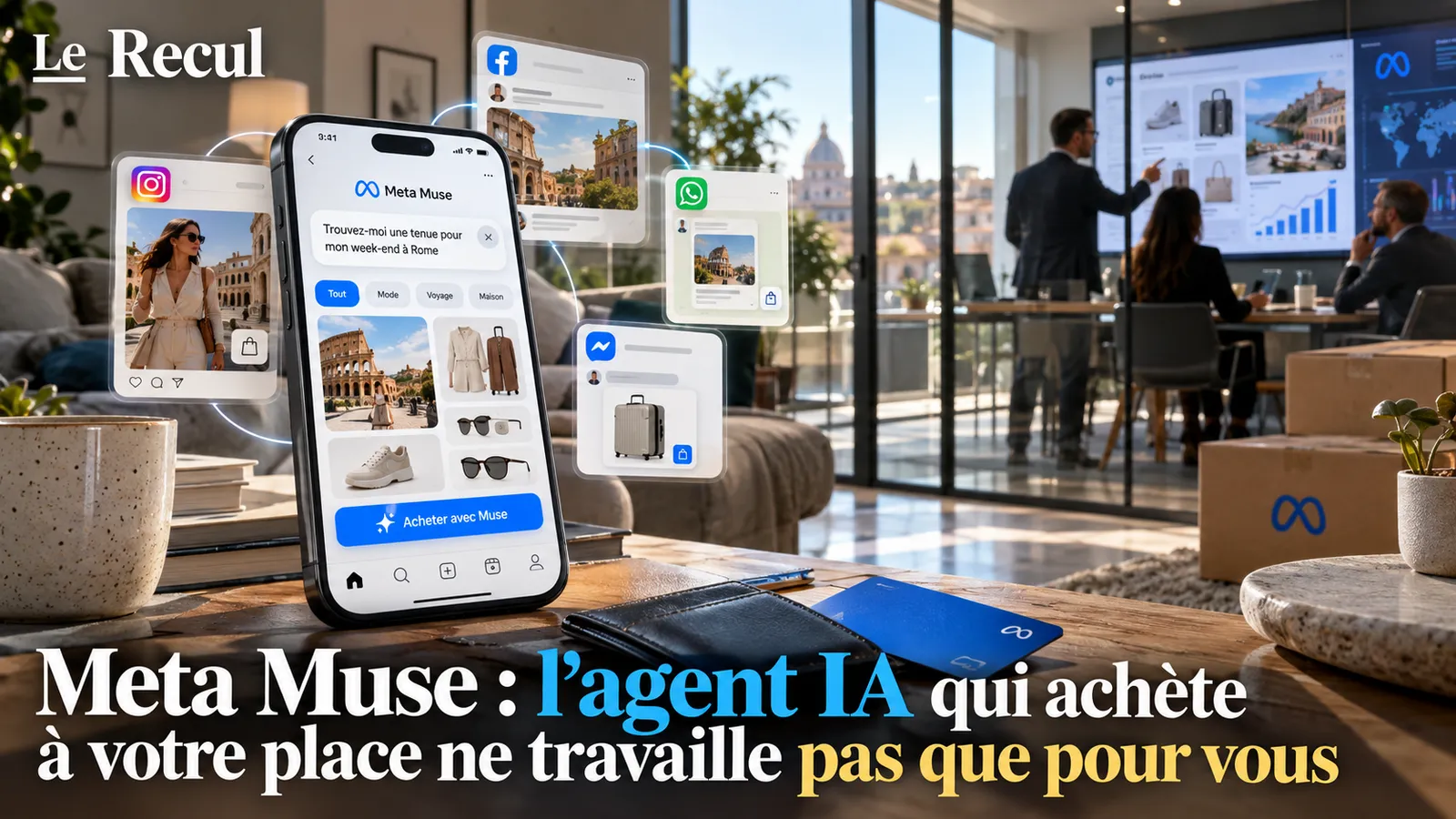 Meta Muse : l'agent IA qui achète à votre place ne travaille pas que pour vous