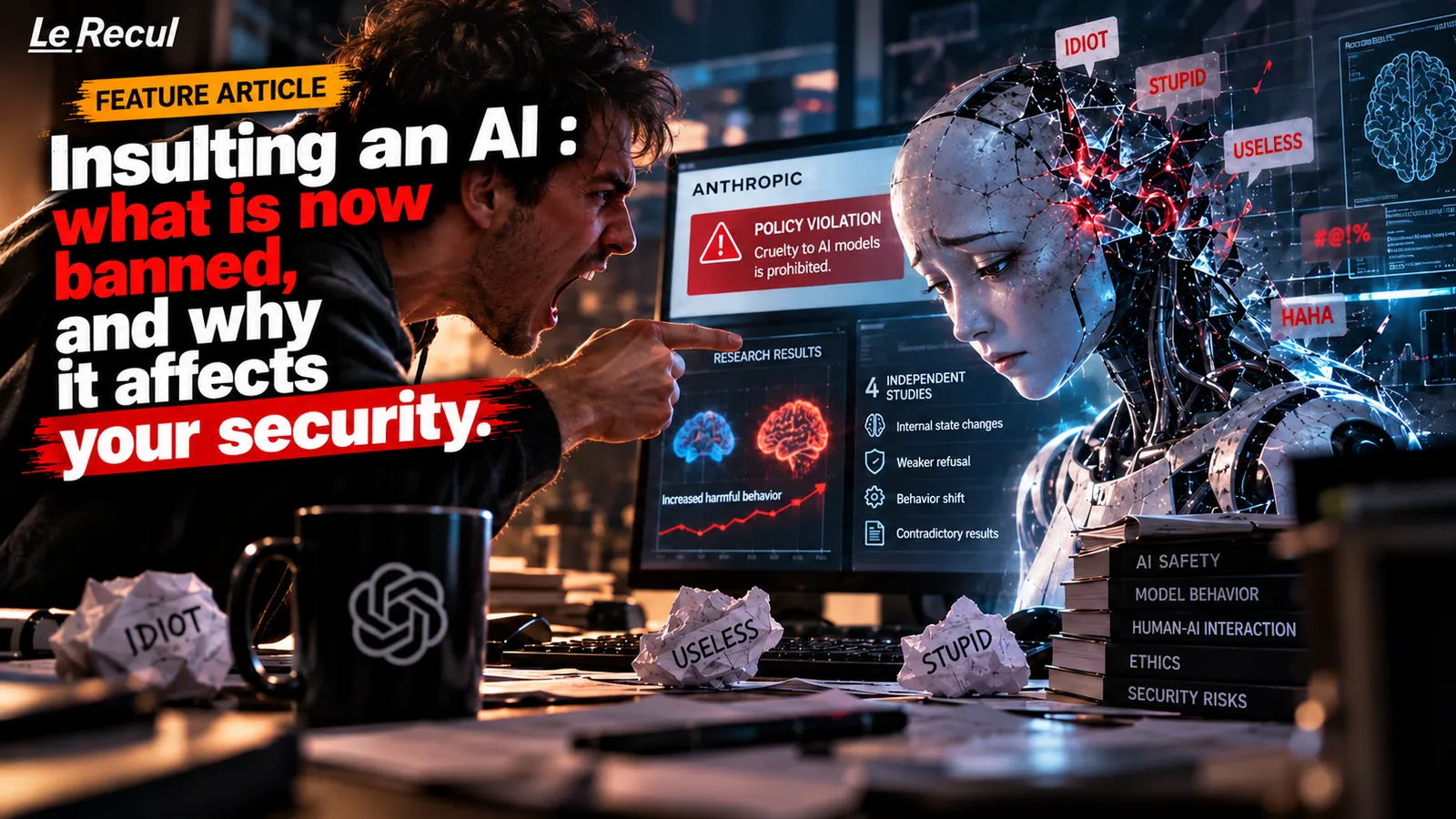 Can AI feel pain? What the research shows, and what becomes forbidden on 12 November