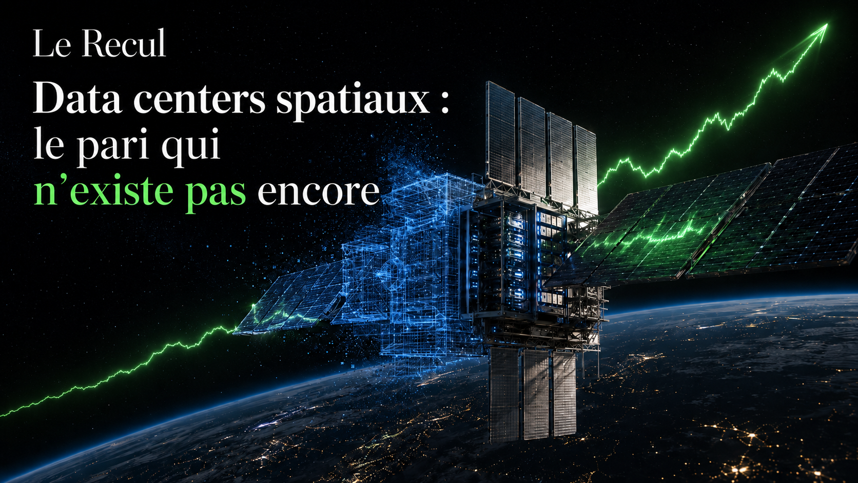 SpaceX en bourse : 2100 milliards de dollars pour un data center spatial qui n'existe pas encore