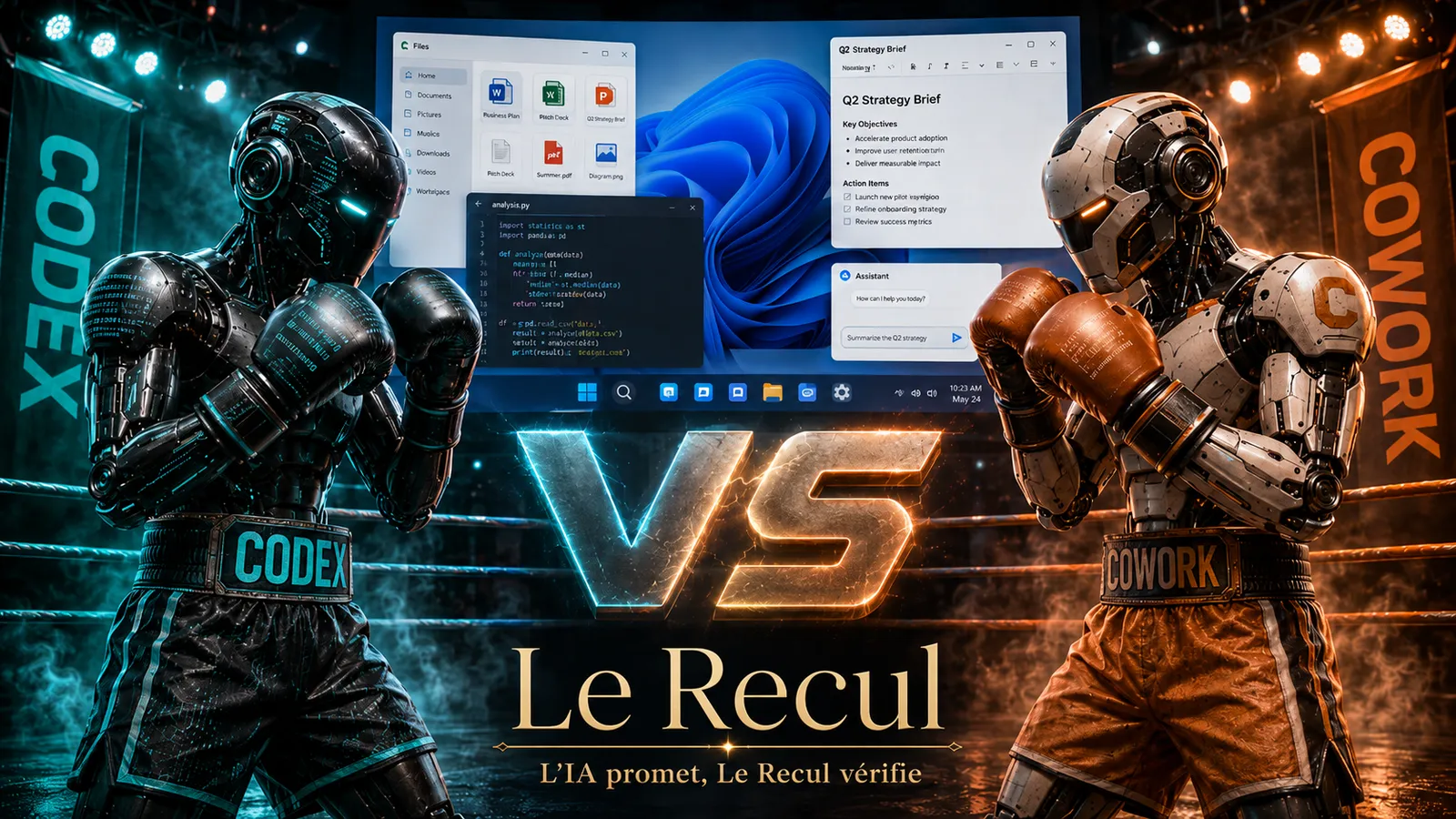 Codex contre Cowork : qui travaille vraiment tout seul sur votre PC Windows ?