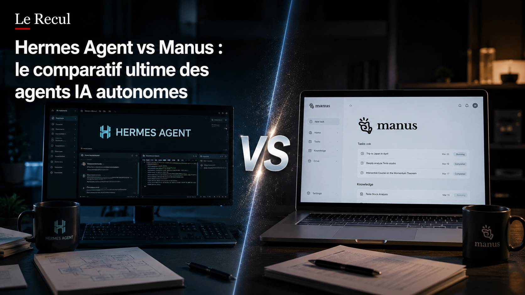 Hermes Agent contre Manus : l'agent gratuit face au concurrent que Pékin a empêché Meta de racheter