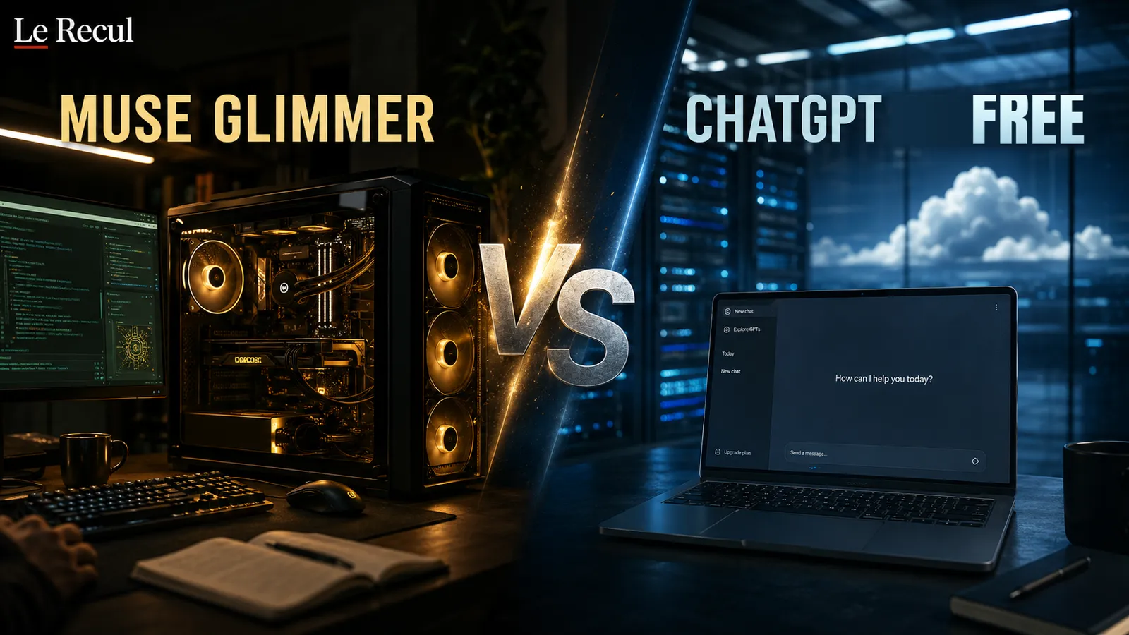 Muse Glimmer vs free ChatGPT: has the AI running on your own machine caught up with the cloud?