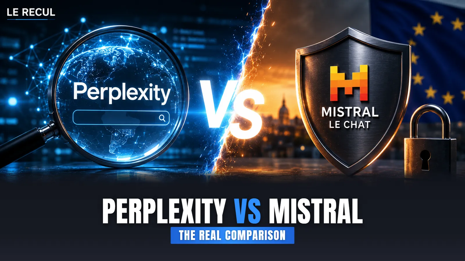 Perplexity against Mistral: the engine that cites its sources against the assistant that protects yours