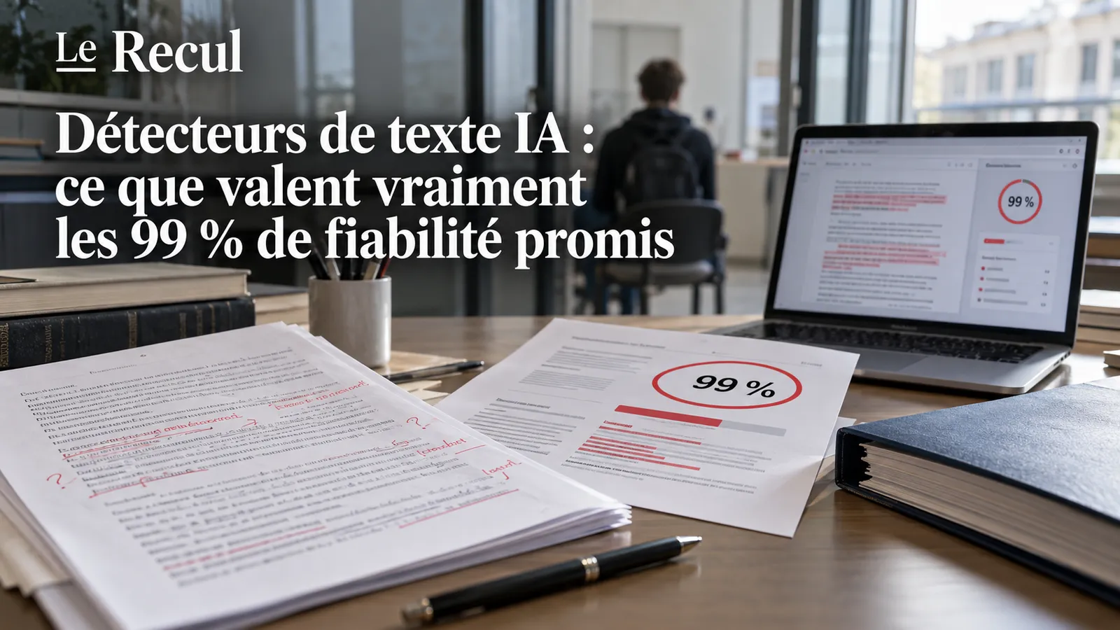 Détecteurs de texte IA : ce que valent vraiment les 99 % de fiabilité promis
